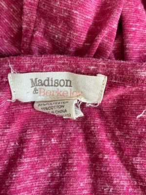 Дамска блуза с къс ръкав MADISON&BERKELEY XL