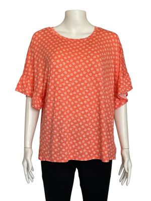 Дамска блуза с къс ръкав LULAROE L