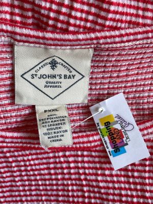  Дамска блуза с къс ръкав ST JOHN'S BAY 2XL