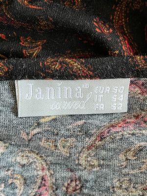 Дамска блуза с къс ръкав JANINA 3XL 