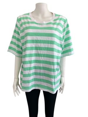 Дамска блуза с къс ръкав GRAE BASICS 2XL