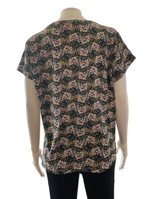 Дамска блуза с къс ръкав BASIC H&M XL