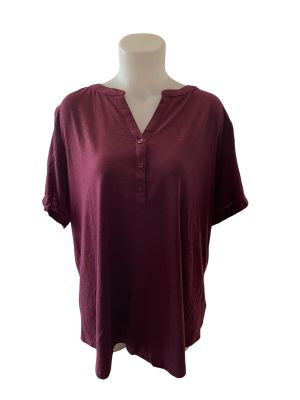  Дамска блуза с къс ръкав WOMAN 2XL