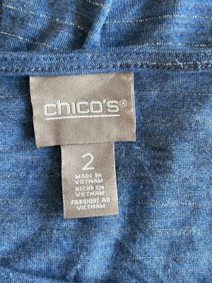  Дамска блуза с къс ръкав CHICO'S L