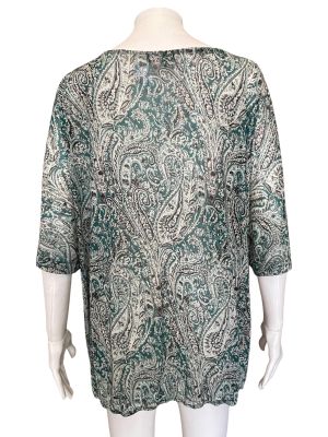 Дамска блуза с къс ръкав NORAH 6XL