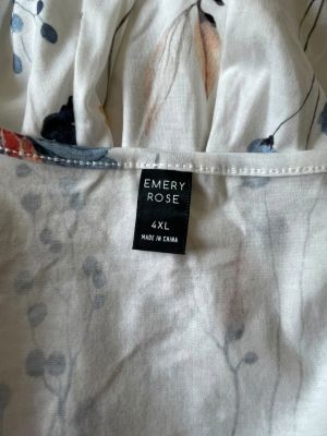 Дамска блуза с къс ръкав EMERYROSE 3XL