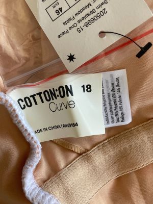  Дамски цял бански COTTON:ON XL