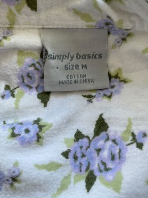 Дамска бархетна нощница SIMPLY BASICS M