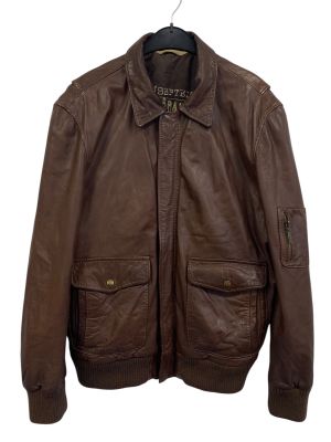 Мъжко яке естествена кожа TRAPPER LEATHER WEAR COMPANY L