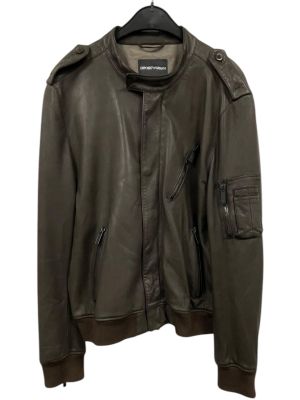 Мъжко яке естествена кожа ARMANI XL