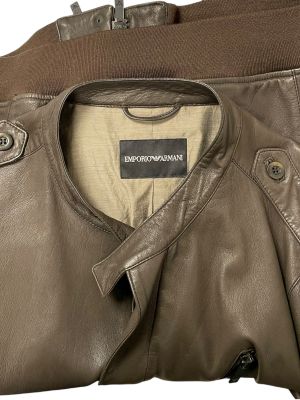 Мъжко яке естествена кожа ARMANI XL