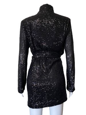 Дамска рокля с пайети ZARA L