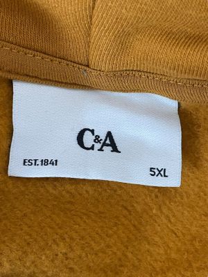 Памучен мъжки суичер с качулка C&A 5XL