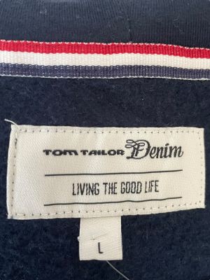 Памучен мъжки суичер с качулка TOM TAILOR L