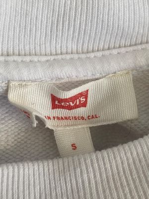 Дамски OVERSIZE памучен crop суичър LEVI'S S