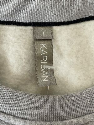 Памучен сив мъжки суичър KARIBAN L