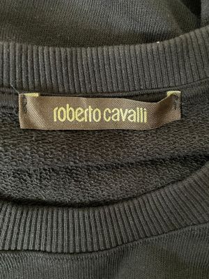 Памучен мъжки суичър с картинка ROBERTO CAVALLI L