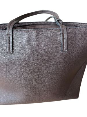 Кожена дамска чанта за рамо C&A