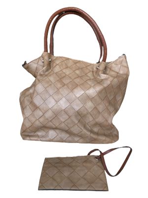 Комплект дамска чанта за рамо и портмоне MAESTRO