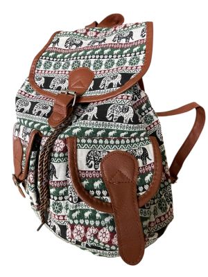Дамска раница на слонове