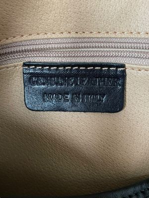 Кожена дамска чанта през рамо ELISA BETTA