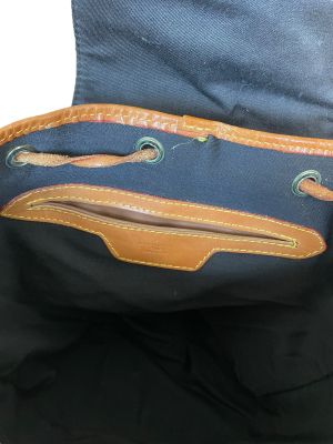 Кожена дамска чанта тип раничка LOUIS VUITTON