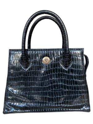 Крокодилска дамска чанта VALLE VERDE