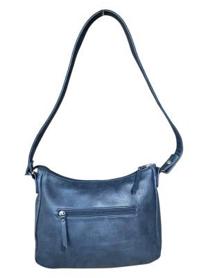 Тъмно синя дамска чанта