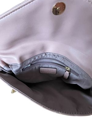 Розова елегантна дамска чантичка клъч L.CREDI