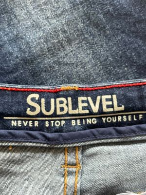 Дамски дънки с връзки SUBLEVEL M