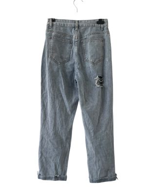 Сини накъсани дамски дънки SHEIN XS