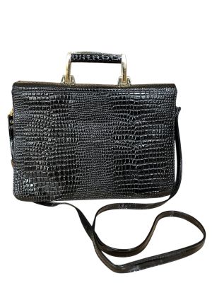 Крокодилска дамска чанта