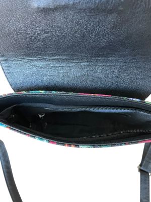 Кожена дамска чанта на цветя MICHAEL KORS