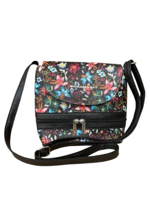 Кожена дамска чанта на цветя MICHAEL KORS