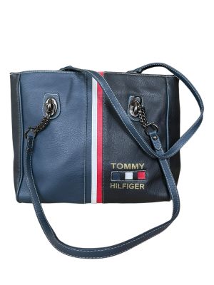 Кожена дамска чанта TOMMY HILFIGER