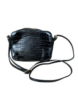 Комплект крокодилска дамска чанта и портмоне ASOS