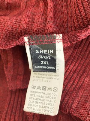 Дамска рокля SHEIN 2XL