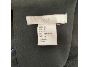 Летен черен дамски гащеризон H&M S