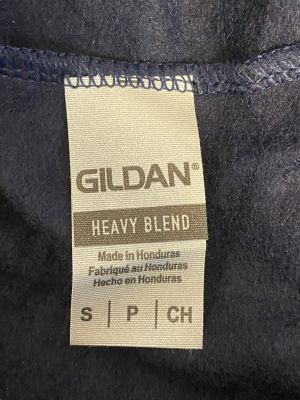 Тъмно синьо спортно долнище GILDAN S