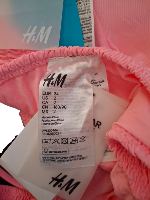 Дамски бански две части H&M M