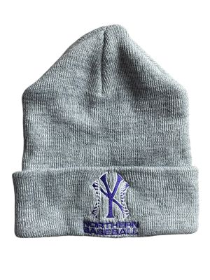 Сива плетена шапка с емблема NORTHERN BASEBALL YUPOONG