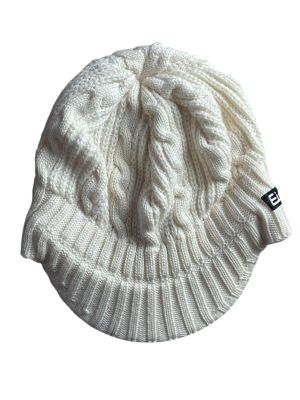 Бяла шапка каскет EISBAR