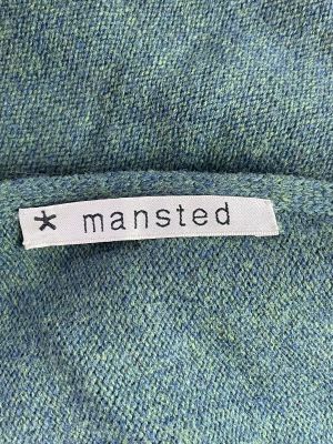 Зелен плетен шал MANSTED