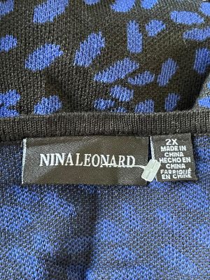 Плетена дамска рокля NINALEONARD 2XL