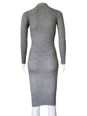 Плетени дамска рокля BERSHKA M