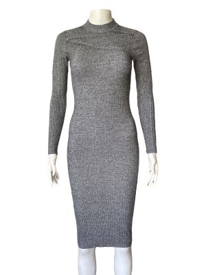 Плетени дамска рокля BERSHKA M