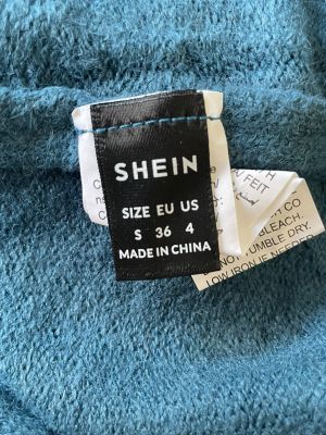 Плетена дамска рокля с голи рамене SHEIN S