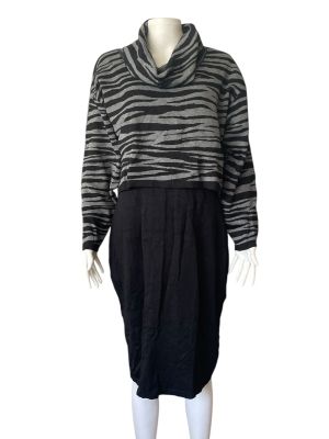 Плетена дамска рокля с поло яка TAYLOR XL