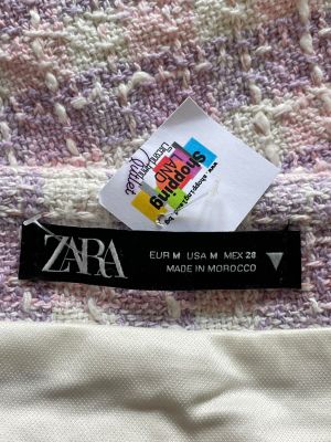Дамска пола букле с цип ZARA M