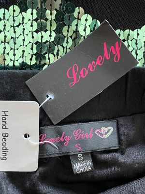 Дамска пола с пайети LOVELY S